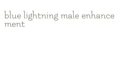 blue lightning male enhancement