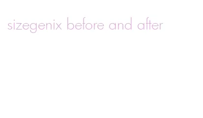 sizegenix before and after