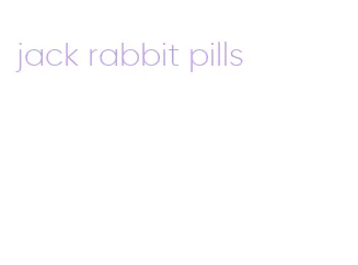 jack rabbit pills