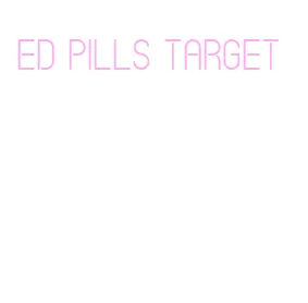 ed pills target