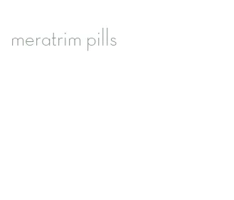 meratrim pills