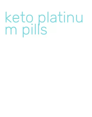 keto platinum pills