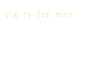 vig rx for men