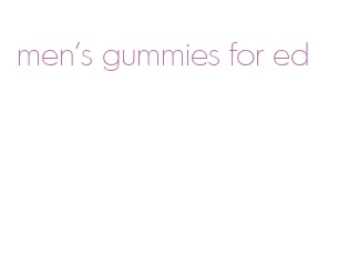 men's gummies for ed