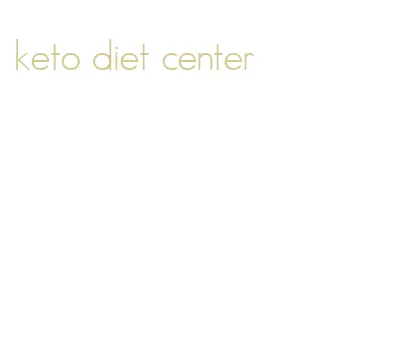 keto diet center