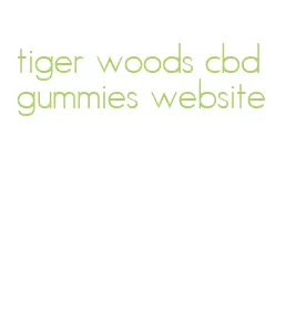 tiger woods cbd gummies website