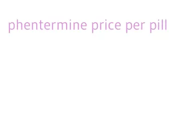 phentermine price per pill