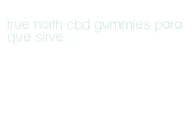 true north cbd gummies para que sirve