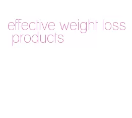 effective weight loss products