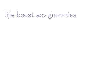 life boost acv gummies