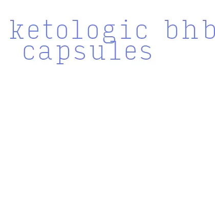 ketologic bhb capsules