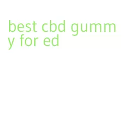 best cbd gummy for ed