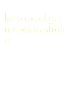 keto excel gummies australia