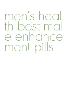 men's health best male enhancement pills