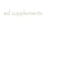 ed supplements