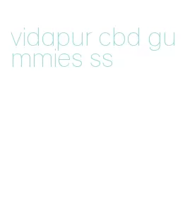 vidapur cbd gummies ss