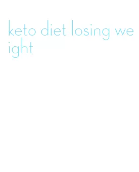 keto diet losing weight