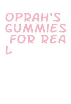 oprah's gummies for real