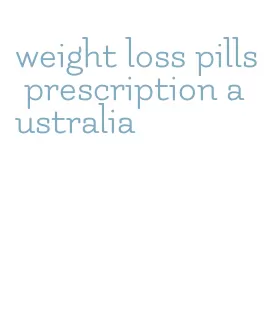 weight loss pills prescription australia