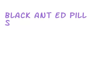 black ant ed pills