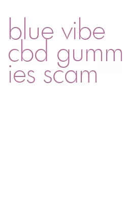 blue vibe cbd gummies scam