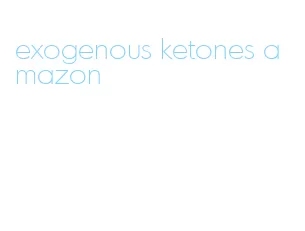 exogenous ketones amazon