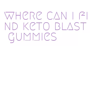 where can i find keto blast gummies