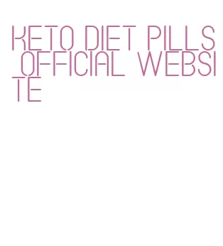 keto diet pills official website