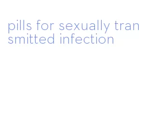 pills for sexually transmitted infection