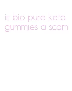 is bio pure keto gummies a scam