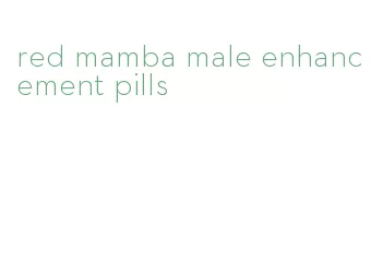 red mamba male enhancement pills