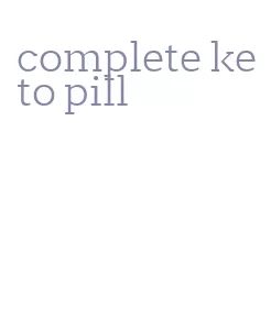 complete keto pill