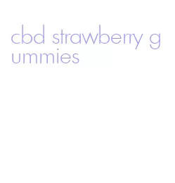 cbd strawberry gummies