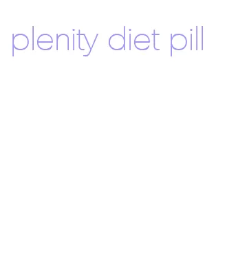 plenity diet pill