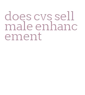 does cvs sell male enhancement