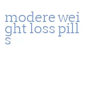 modere weight loss pills