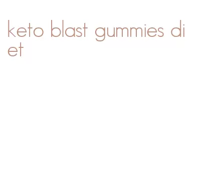 keto blast gummies diet