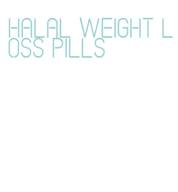 halal weight loss pills