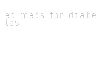 ed meds for diabetes