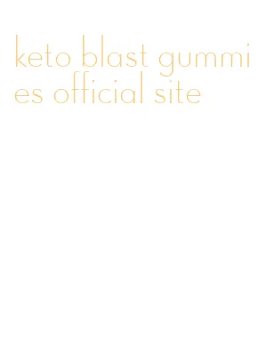 keto blast gummies official site