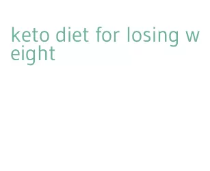 keto diet for losing weight