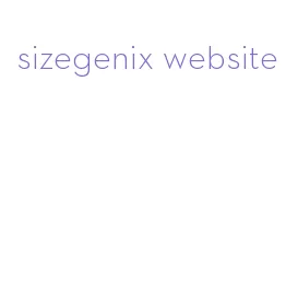 sizegenix website