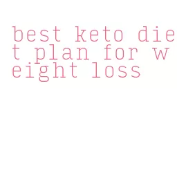 best keto diet plan for weight loss