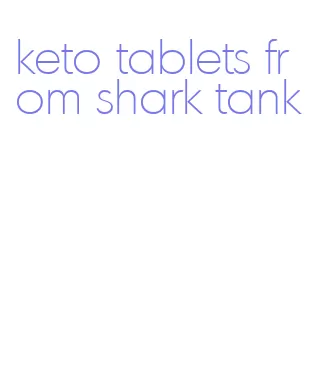 keto tablets from shark tank