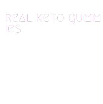 real keto gummies