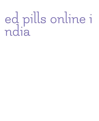 ed pills online india