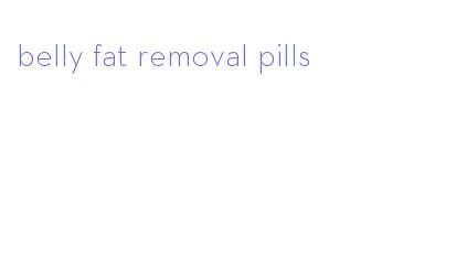 belly fat removal pills