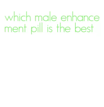 which male enhancement pill is the best