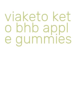 viaketo keto bhb apple gummies