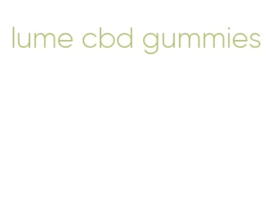 lume cbd gummies